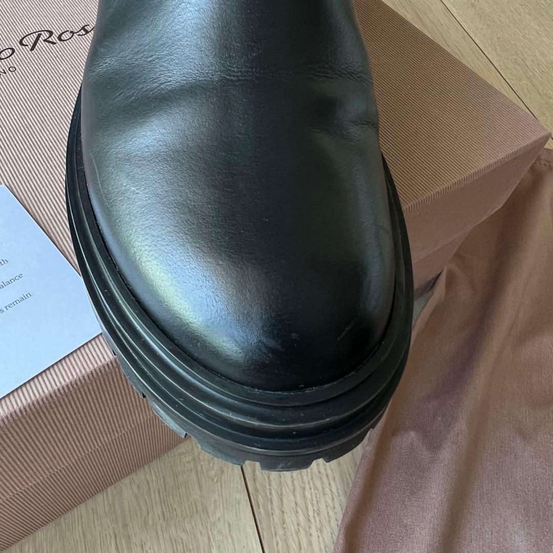 Gianvito Rossi ジャンヴィトロッシ サイドゴア ブーツ 37 美品