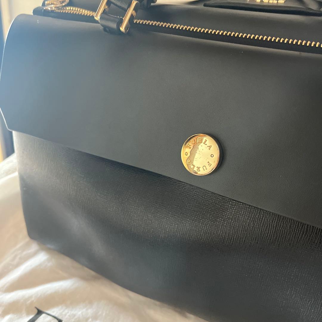 FURLA ハンドバッグ 黒
