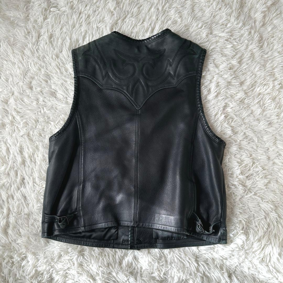 Michael Hoban NORTH BEACH 本革 レザーベスト 90s