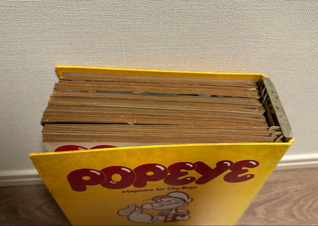 80's 90's 雑誌 POPEYE HOTDOG ポパイ ホットドッグプレス