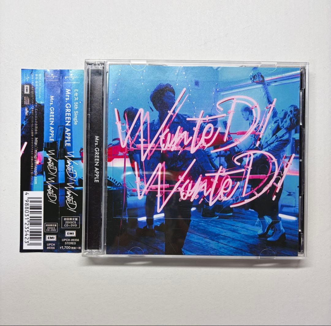 Mrs. GREEN APPLE シングルCD、ポストカード、クリアファイル