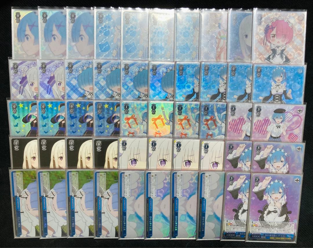 ヴァイスシュヴァルツ WS デッキ　フルホイル　リゼロ　reゼロ　8門