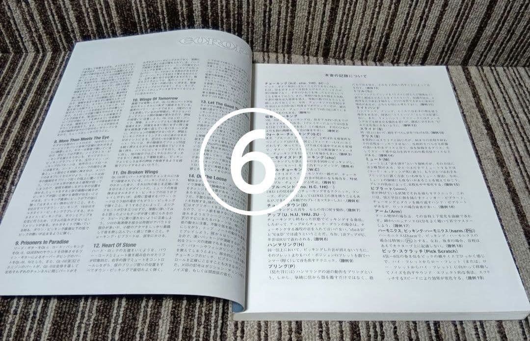 ヨーロッパ 楽譜 Europe バンド・スコア ギター・スコア　まとめ売り