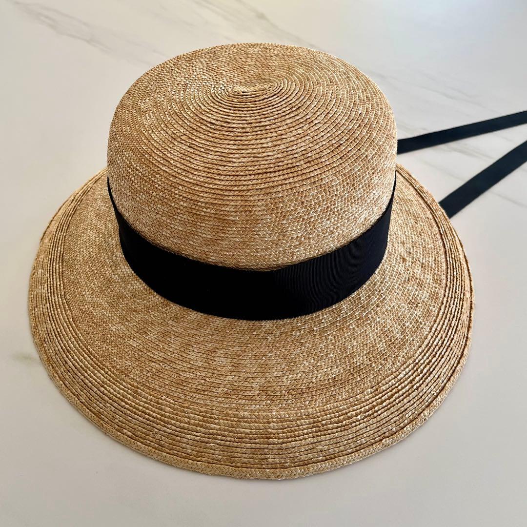 最終価格 美品 Nine Tailor Treat Hat ストローハット