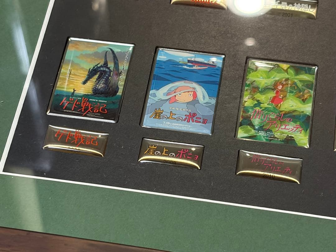 ジブリ映画 ポスターピンバッジ フルセット ジブリパーク