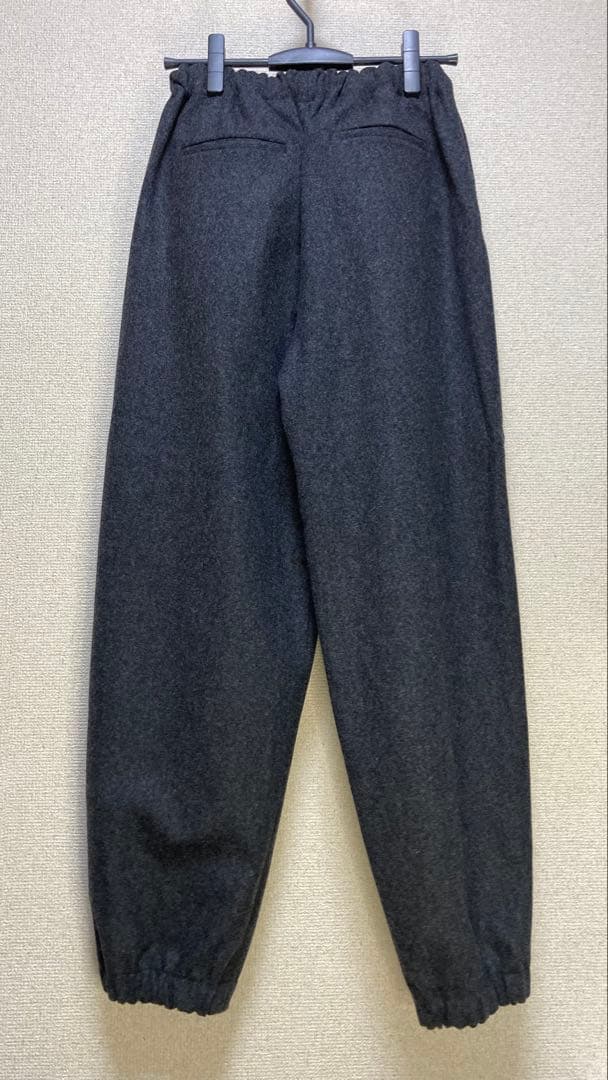 SACRA CLASSIC FLANO PANTS BLACK サクラ パンツ