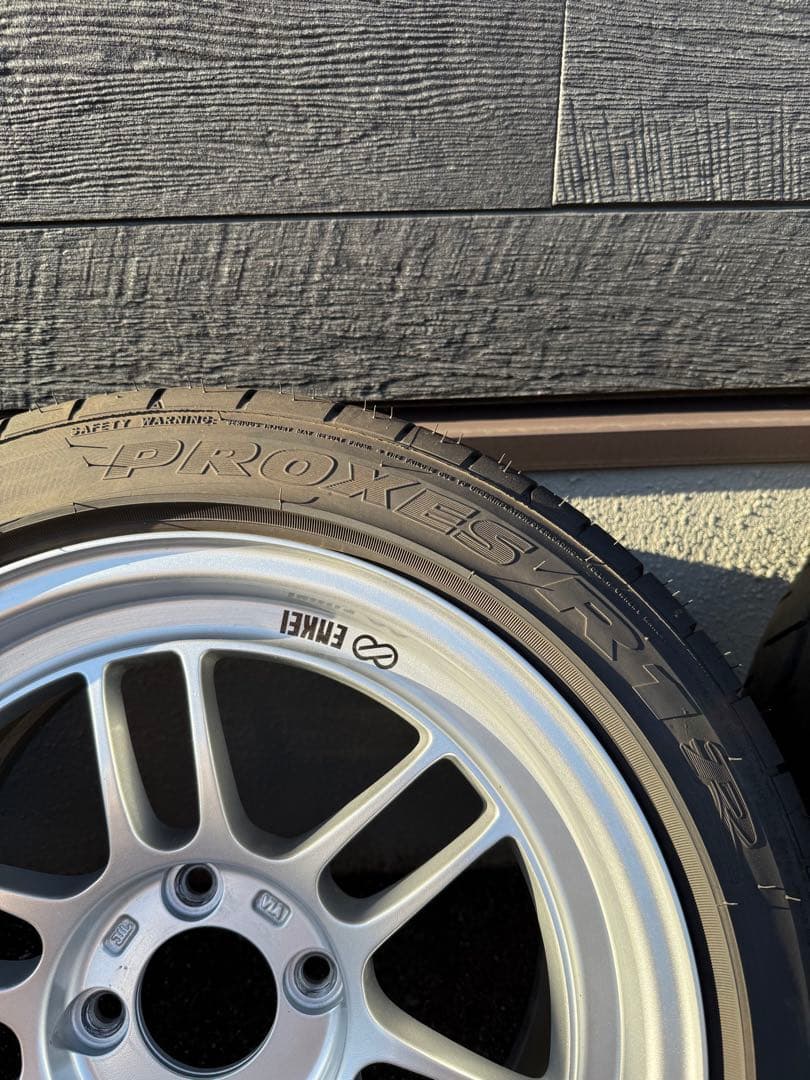 ENKEI 15インチ 8.0J ホイールセット