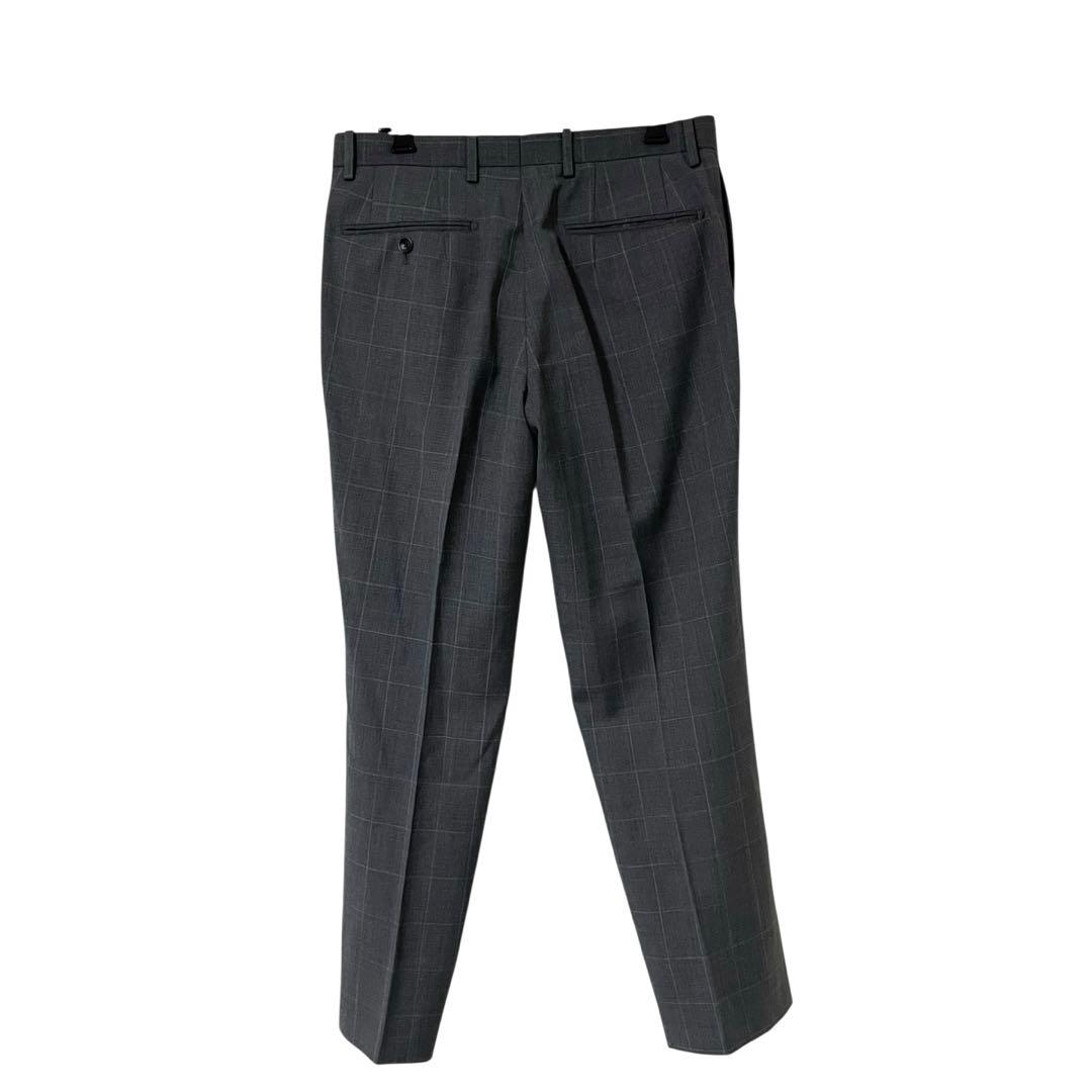 美品 スーツセレクト ビジネススーツ セットアップ ウィンドーペンチェック A5