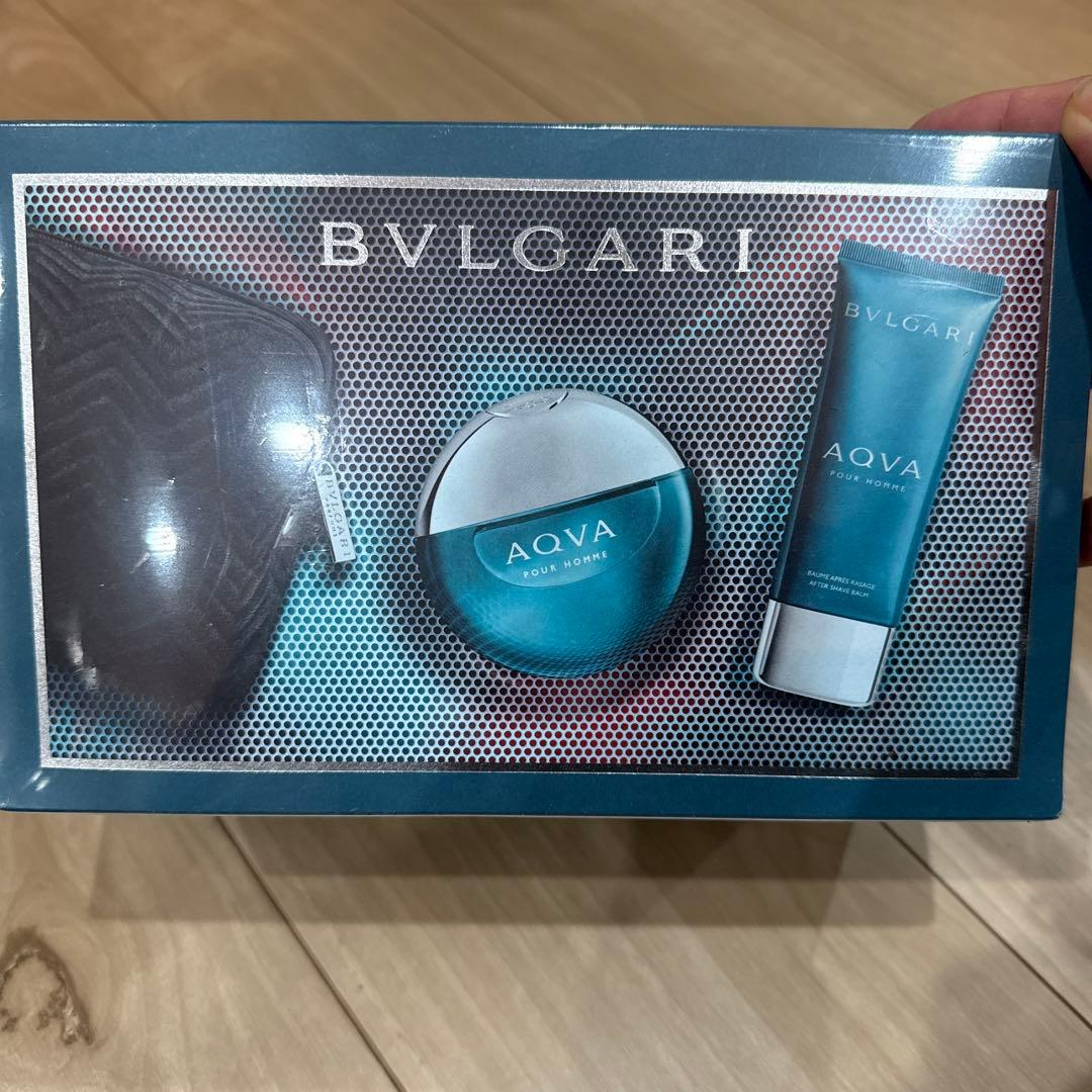 BVLGARI AQVA POUR HOMME セット　ポーチ付き
