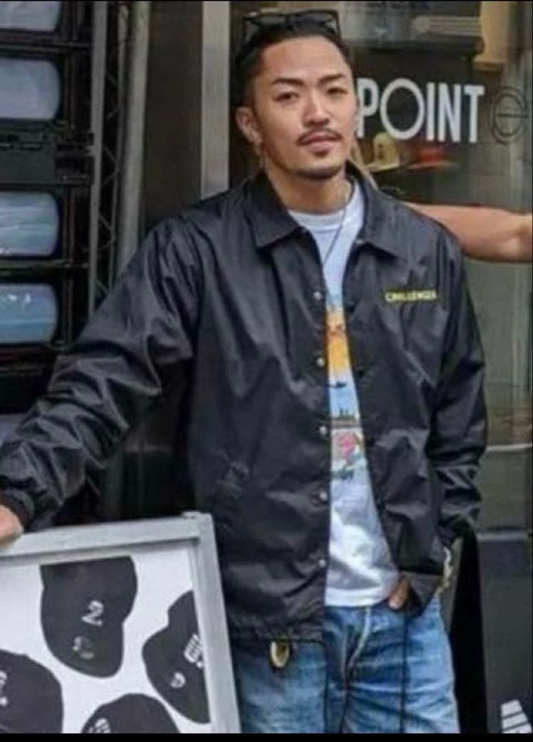 CHALLENGER ナイロンジャケット ブラック