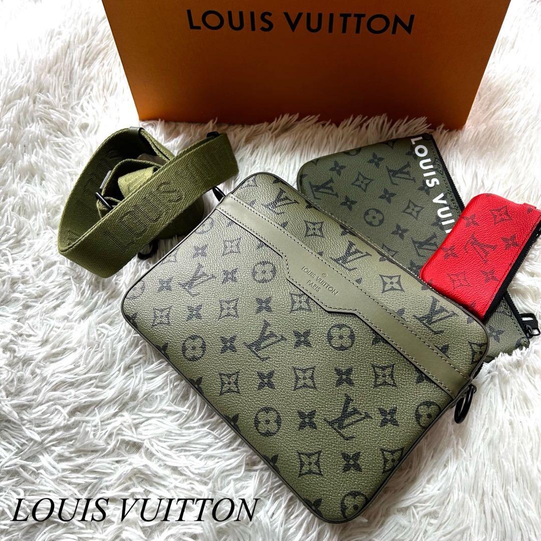 レアカラー ✨未使用に近い❗️ルイヴィトン トリオメッセンジャー m23783