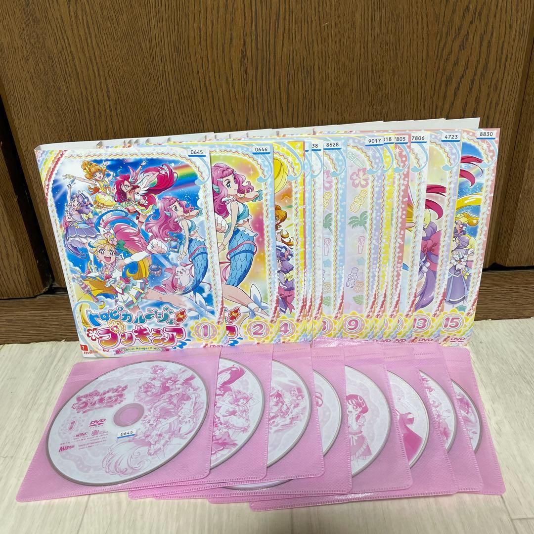 【中古】DVD トロピカルージュプリキュア 全巻 レンタル落ち