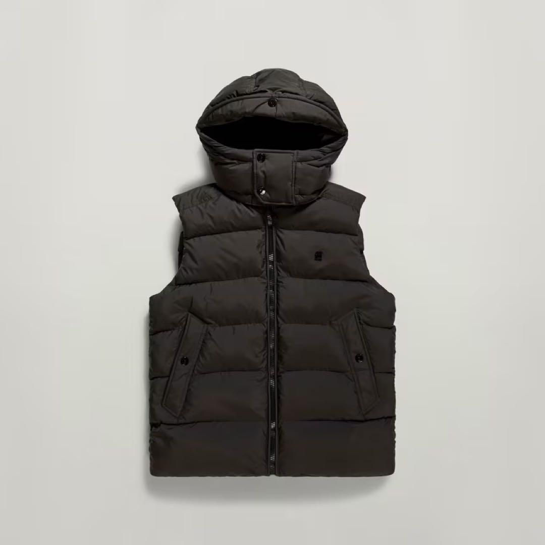 ジャケット・アウター G-STAR RAW G-Whistler Padded Hooded Vest