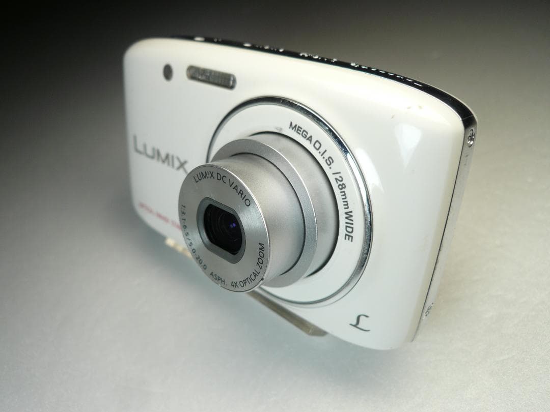 LUMIX★DMC-S2❤️可愛い白⭕️安心の実働品★光学4倍★1410万画素