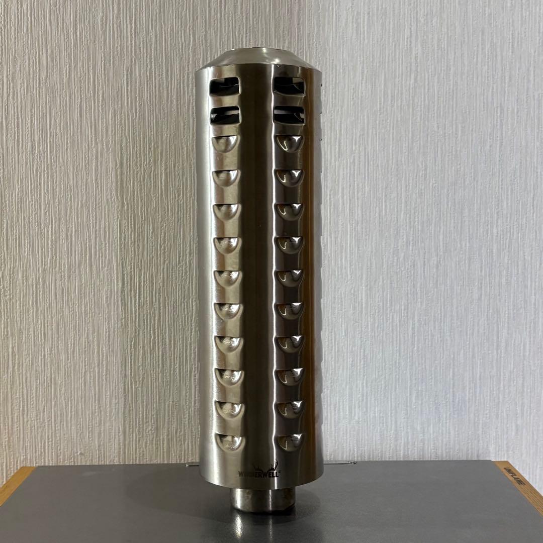 ウィンナーウェルMサイズ（63㎜）薪ストーブ専用パイプオーブン、三重煙突