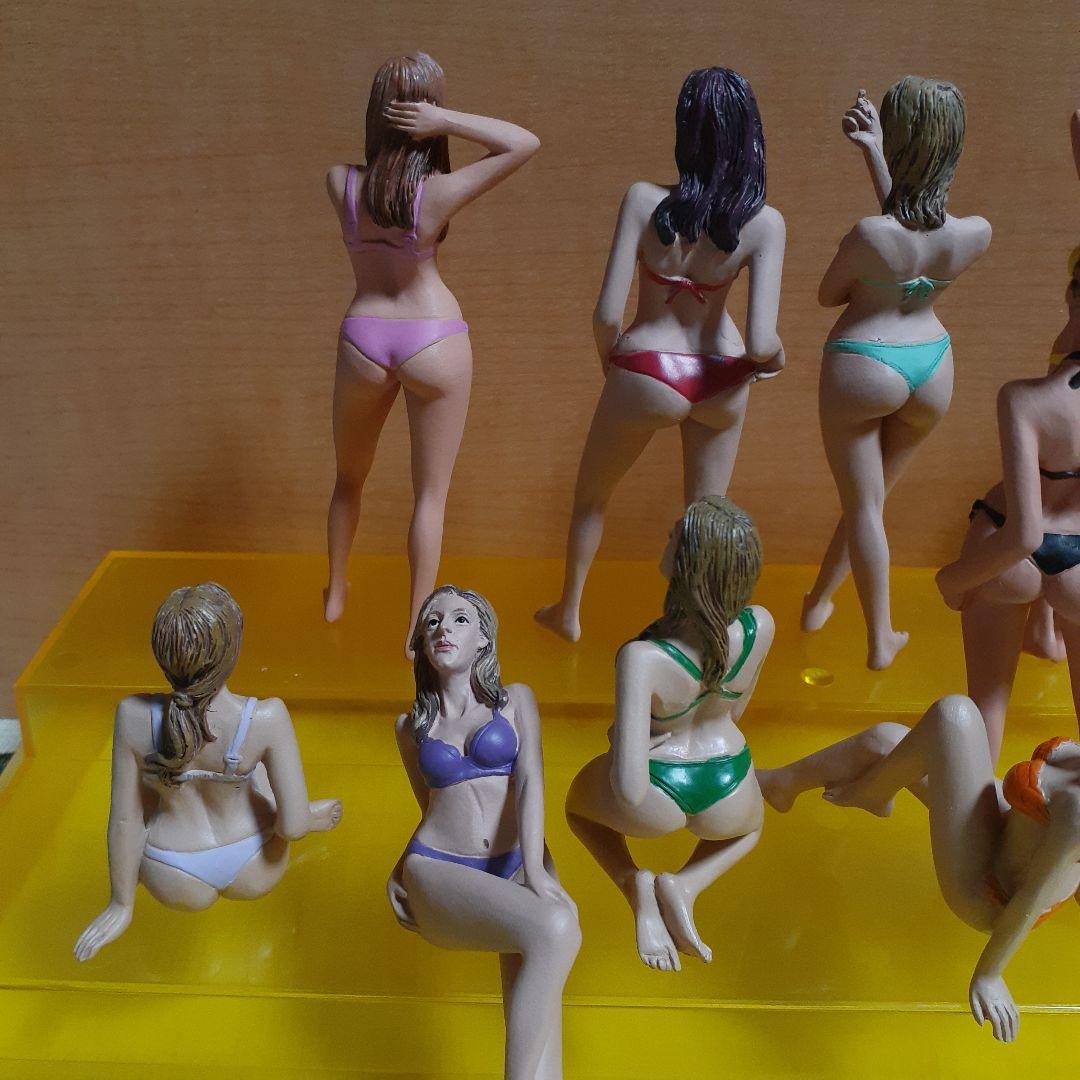 アメリカンジオラマフィギュア　1/18ビキニガール