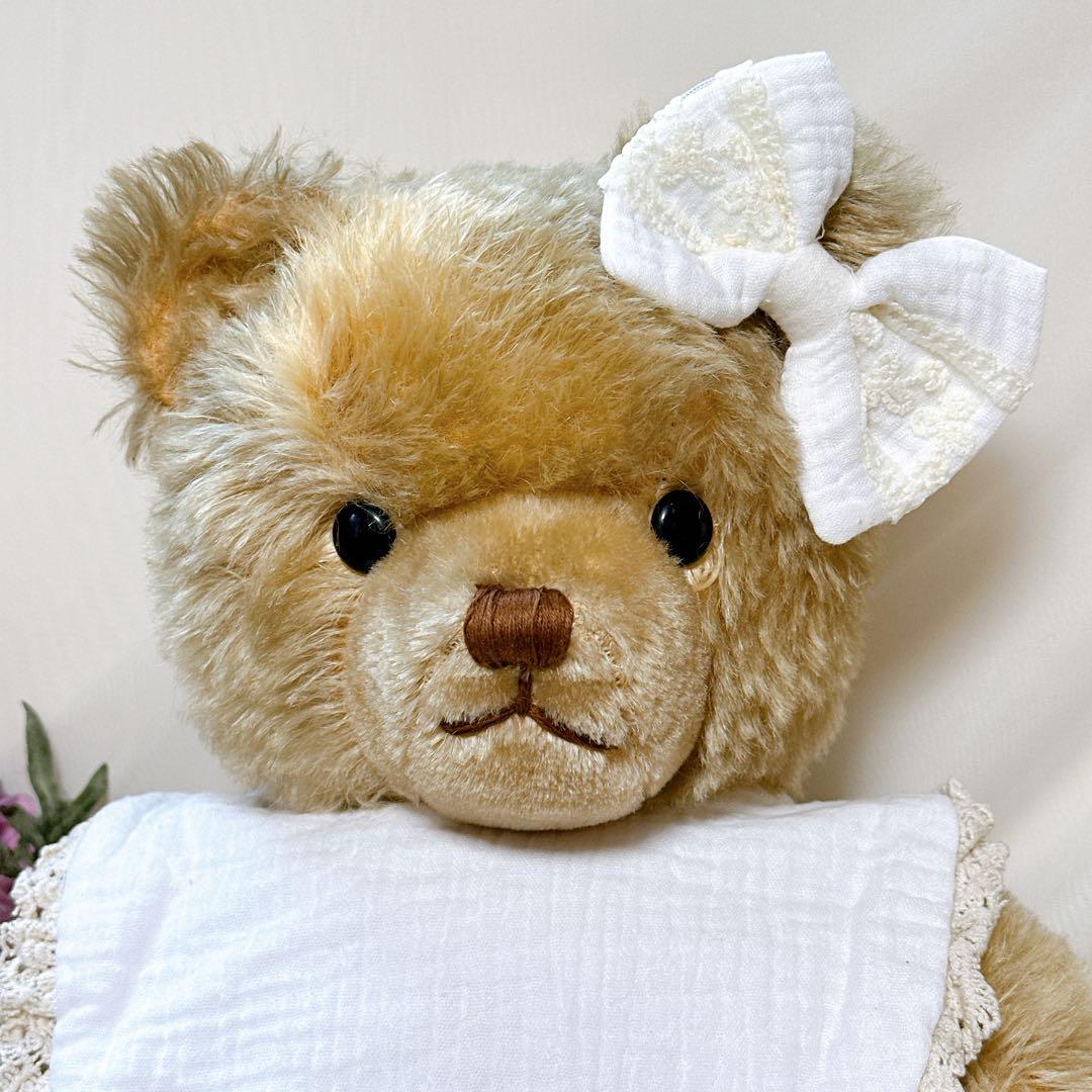 フィニステール 様❤️大きい！！❤️ずっしりアンティークベア　アンティークテディベア