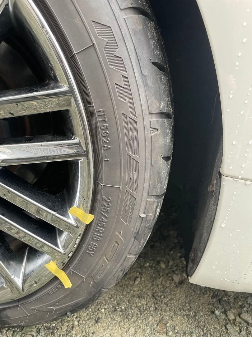 週末限定価格　210クラウン アスリート　 スパッタリング ホイールタイヤセット