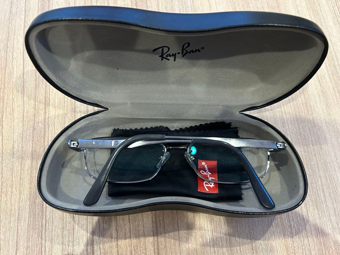 RayBanレイバン度入り眼鏡○度ありメガネめがね　ケース付き