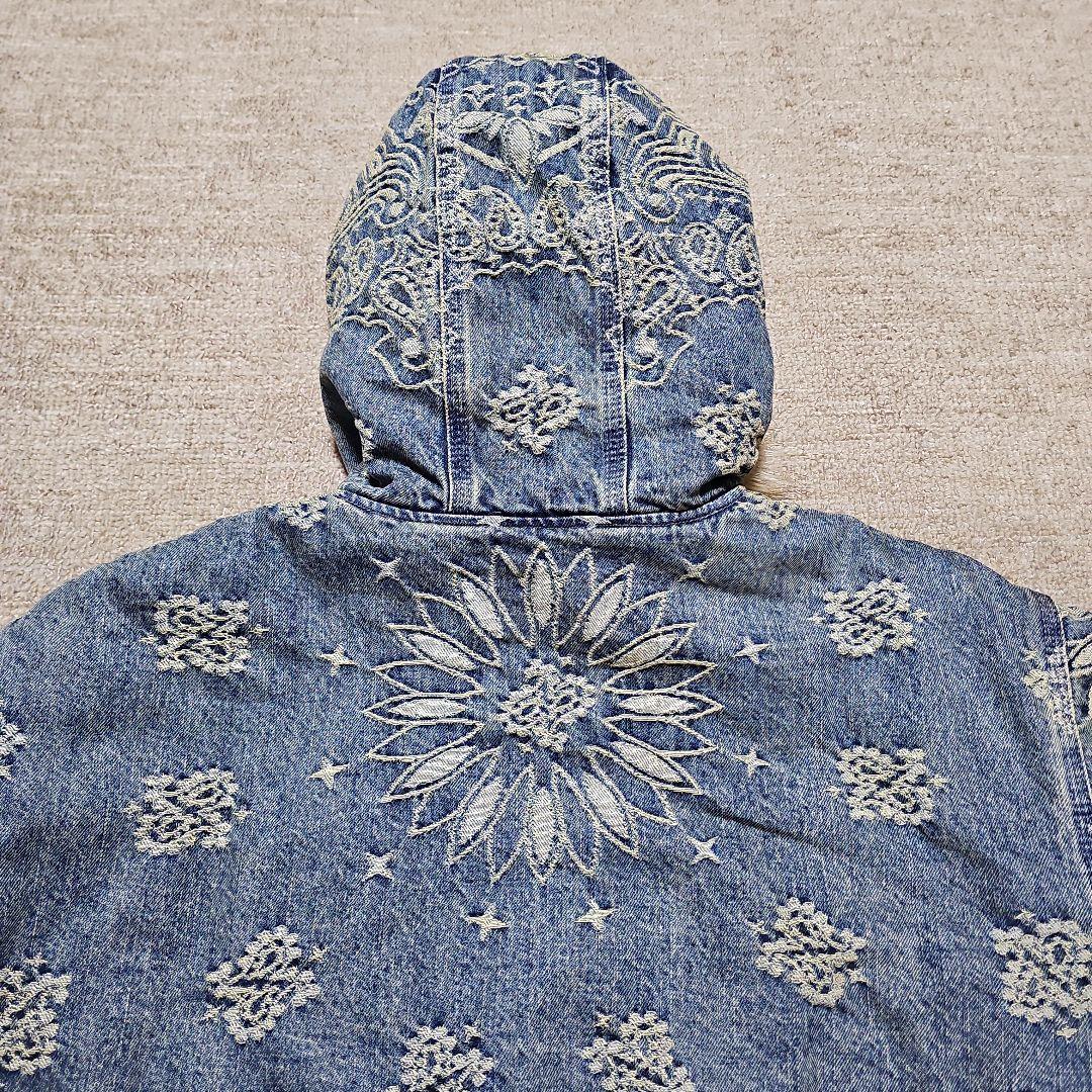 新品同様！試着のみ Supreme シュプリーム バンダナ ワークジャケット M