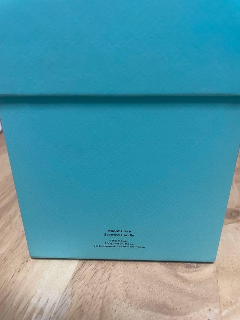 新品未使用 Tiffany & Co. アロマキャンドル About Love
