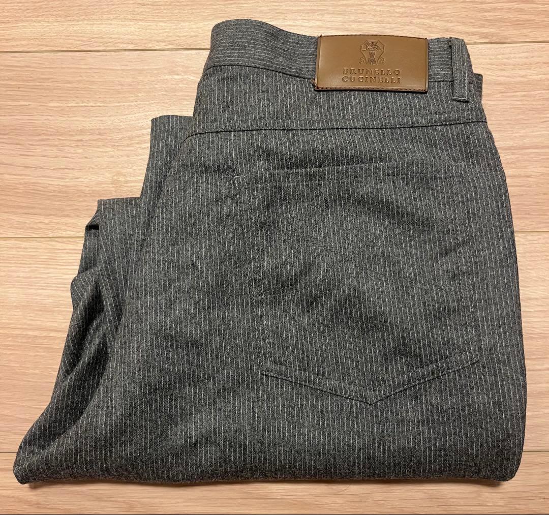 Brunello Cucinelli ブルネロクチネリ ウール パンツ 50