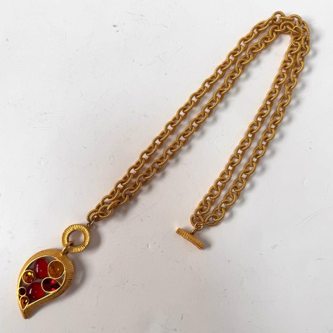 GIVENCHY ジバンシー ビジュー ネックレス