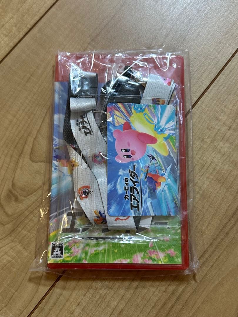 ☆ポケページ☆カービィのエアライダー 予約特典ストラップ付き