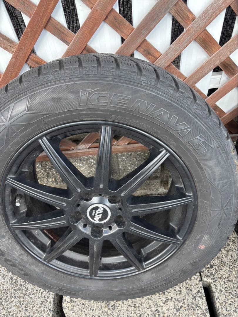 最終値下げ！　ICE NAVI 6 17インチ ホイールセット　アルファード