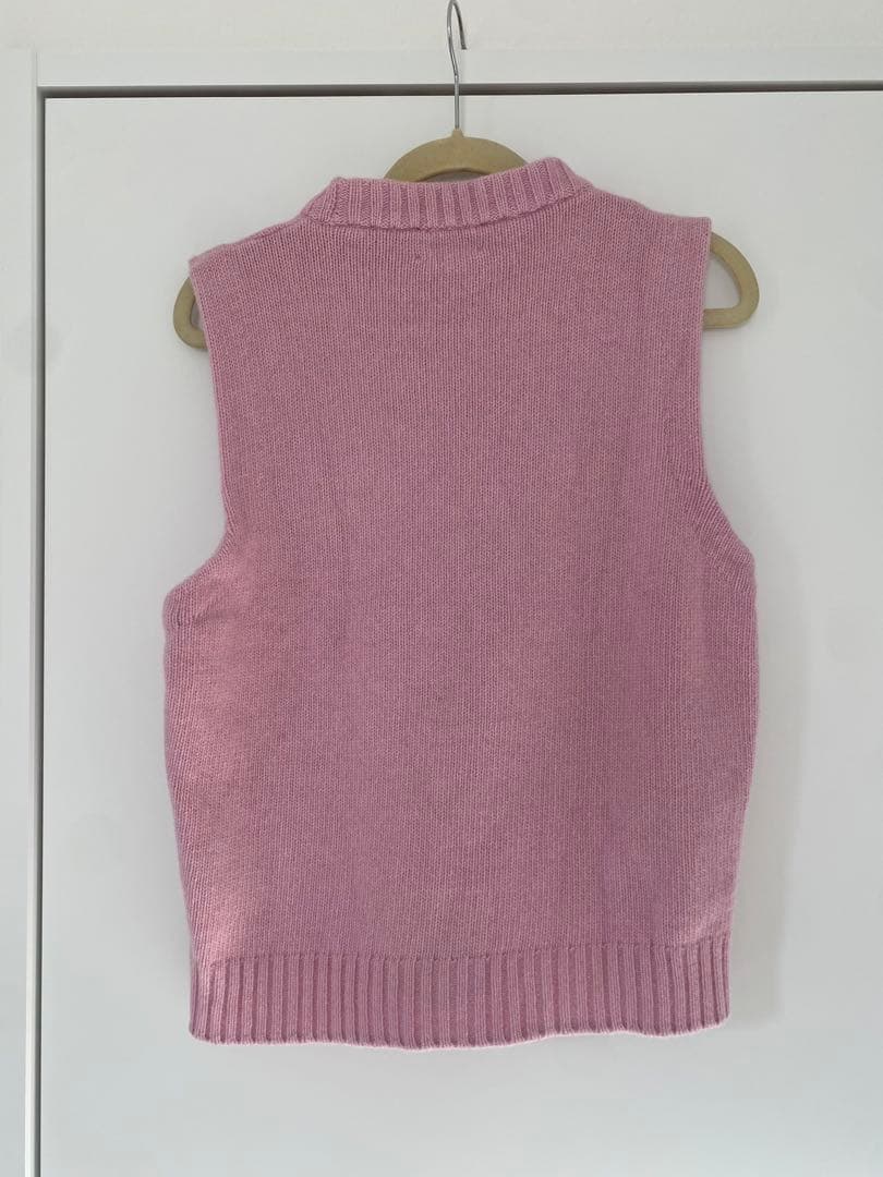 GANNIニットベスト