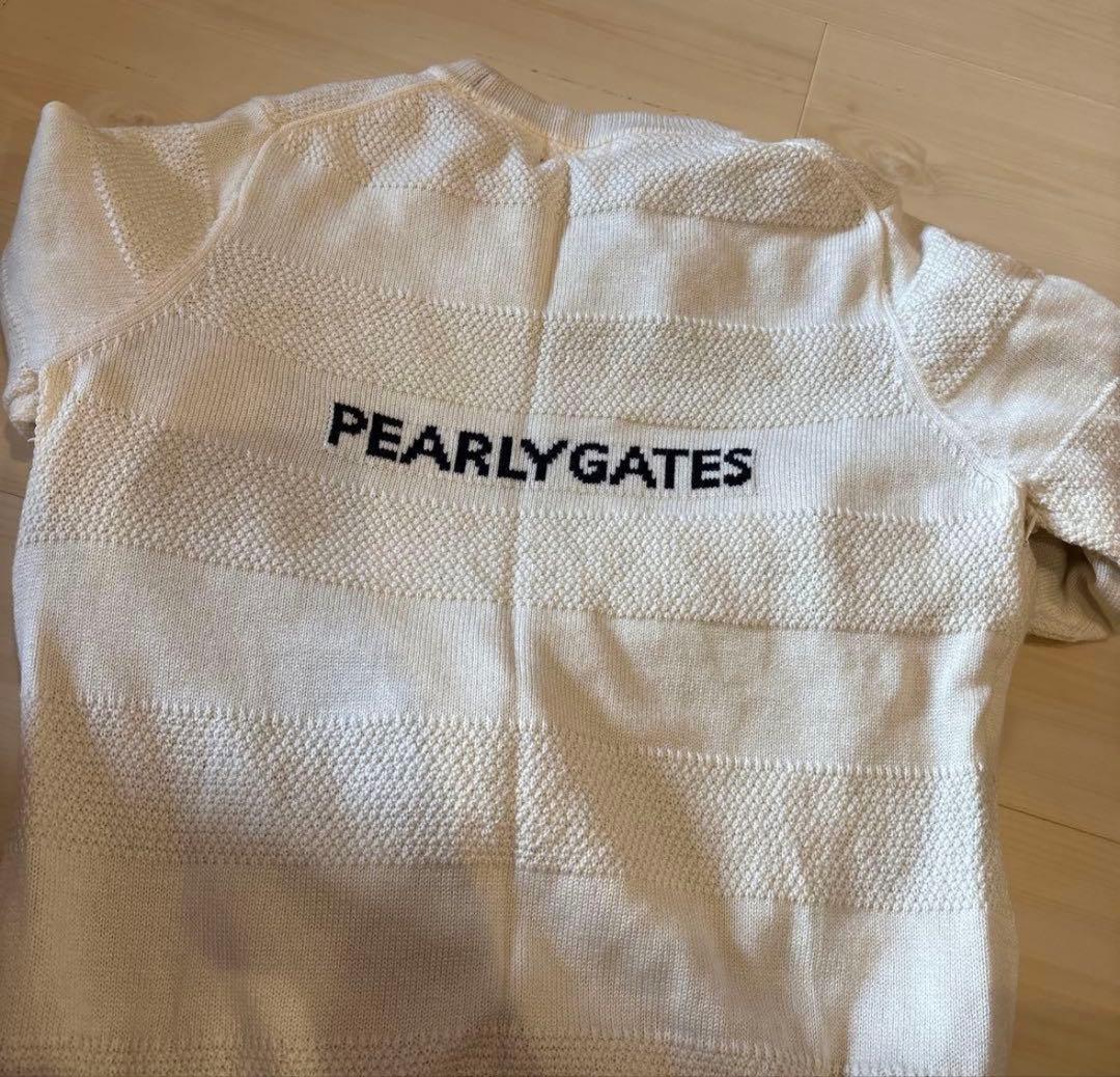 PEARLYGATES 裏付きニット