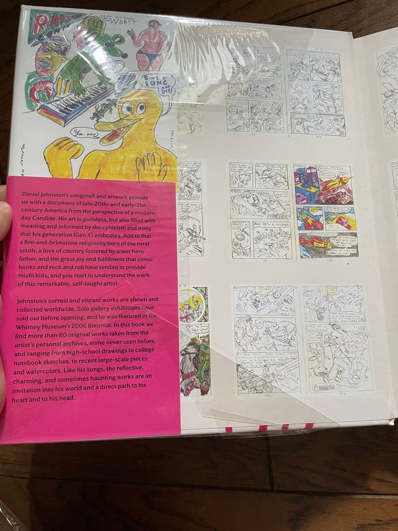 Daniel Johnston ダニエル・ジョンストン　画集　英語版