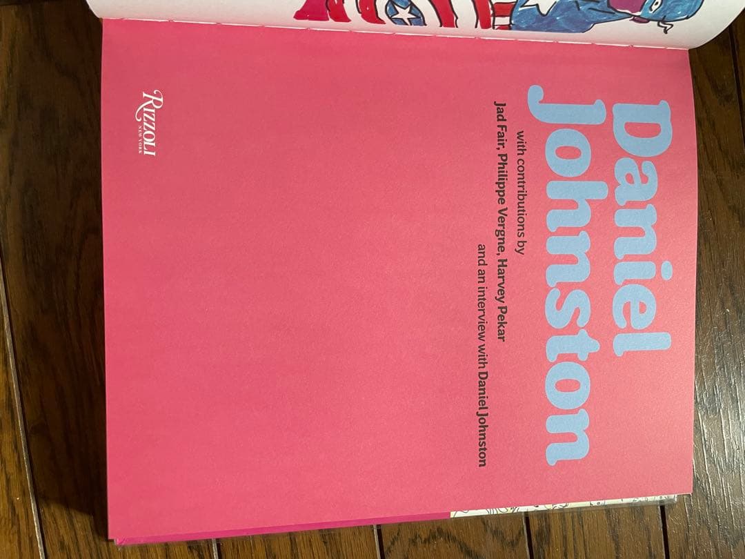 Daniel Johnston ダニエル・ジョンストン　画集　英語版