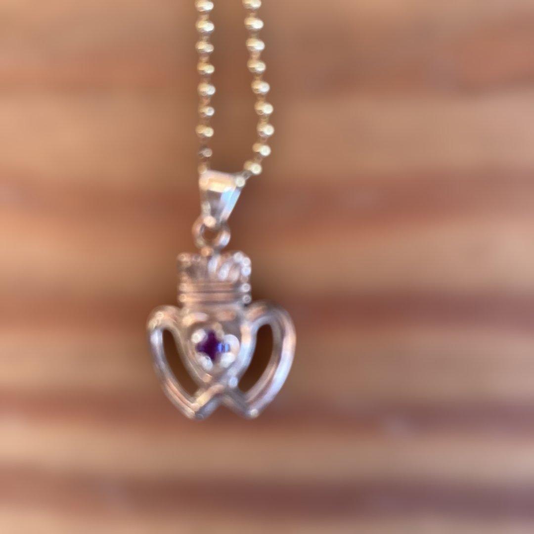 agete k10ネックレス　変色あり