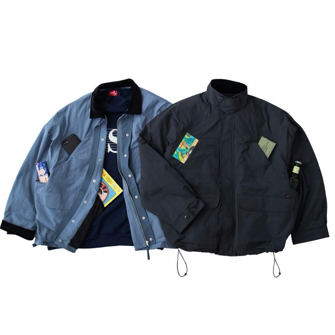 平*様 nuttyclothing / Flow Jacket Stone Bl