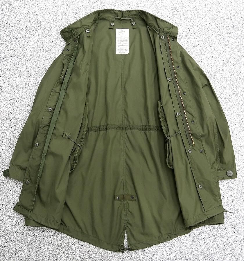 美品 L 米軍実物 80s M-65 モッズコート ライナー セット ⑦