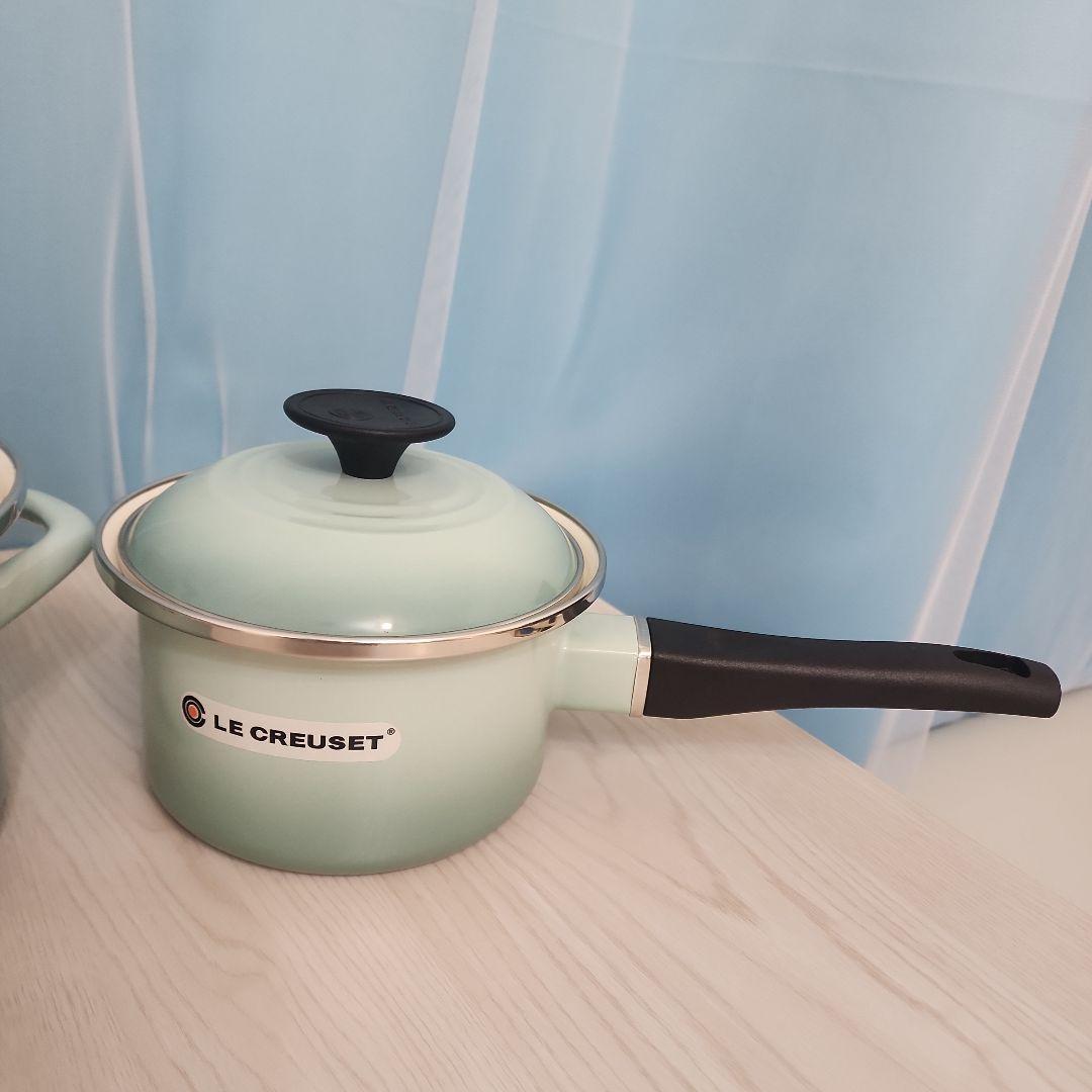 【送料還元最終値下げ】LE CREUSET ホーロー鍋 2点セット