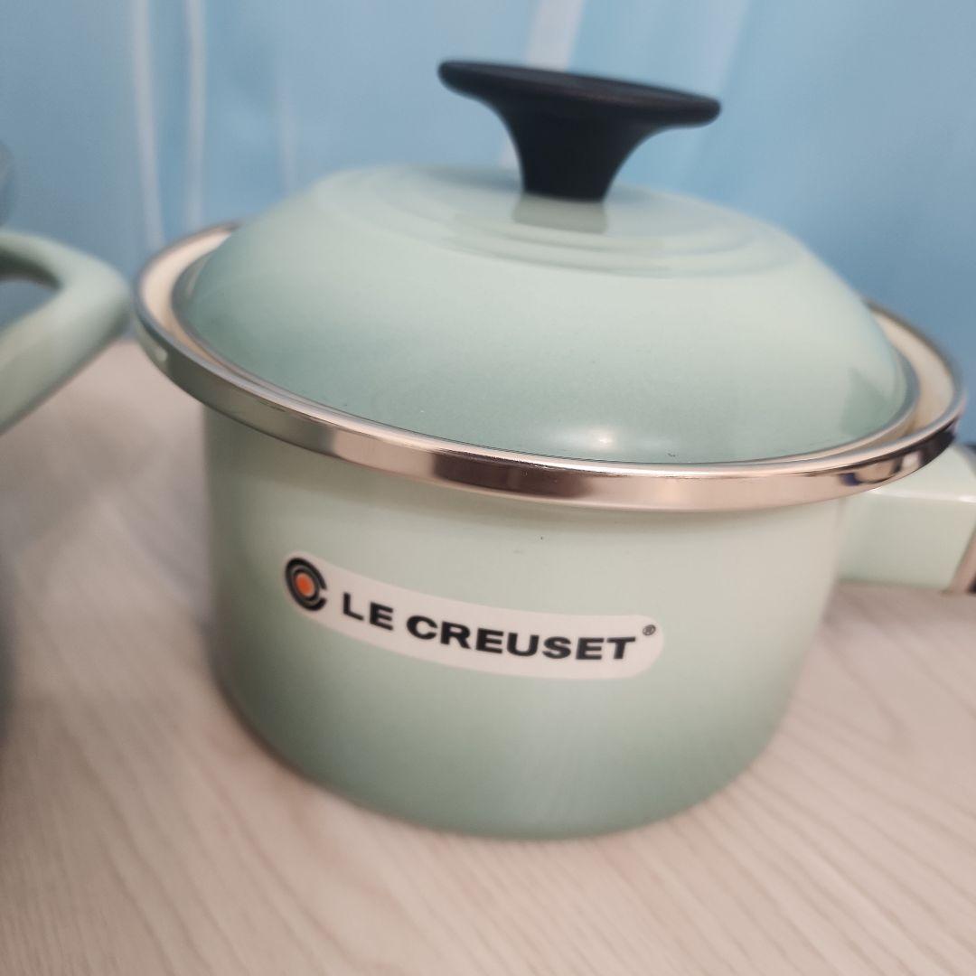 【送料還元最終値下げ】LE CREUSET ホーロー鍋 2点セット