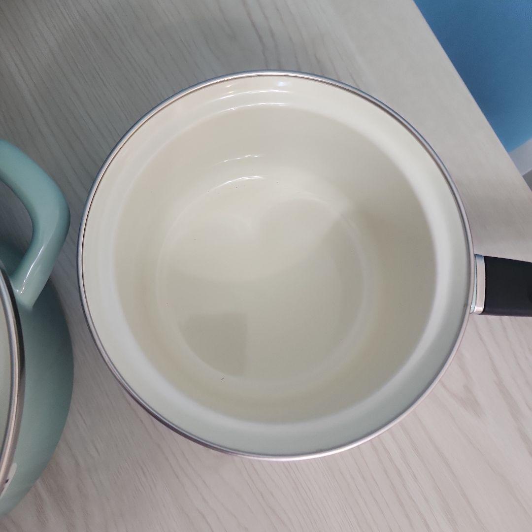 【送料還元最終値下げ】LE CREUSET ホーロー鍋 2点セット