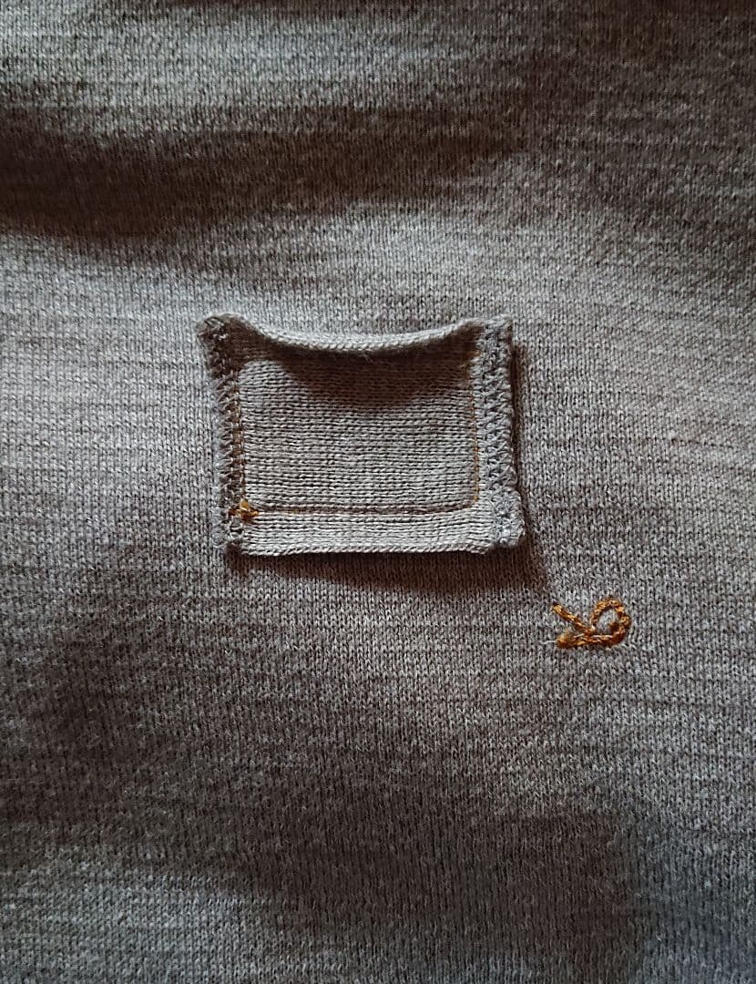 45R☆スムースのチュニック/杢グレー♪