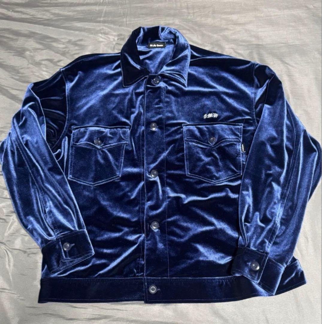 ZORN着用 All my homies ベロアセットアップ