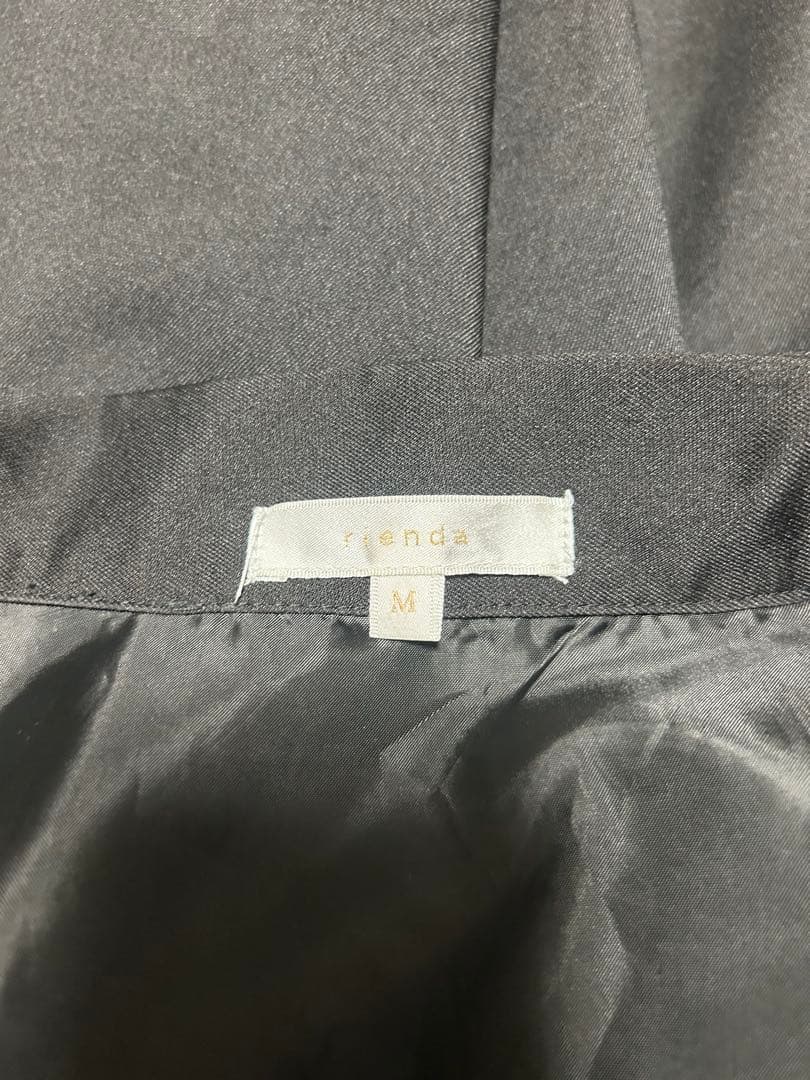 Rienda バストフレアミニワンピース　Mサイズ