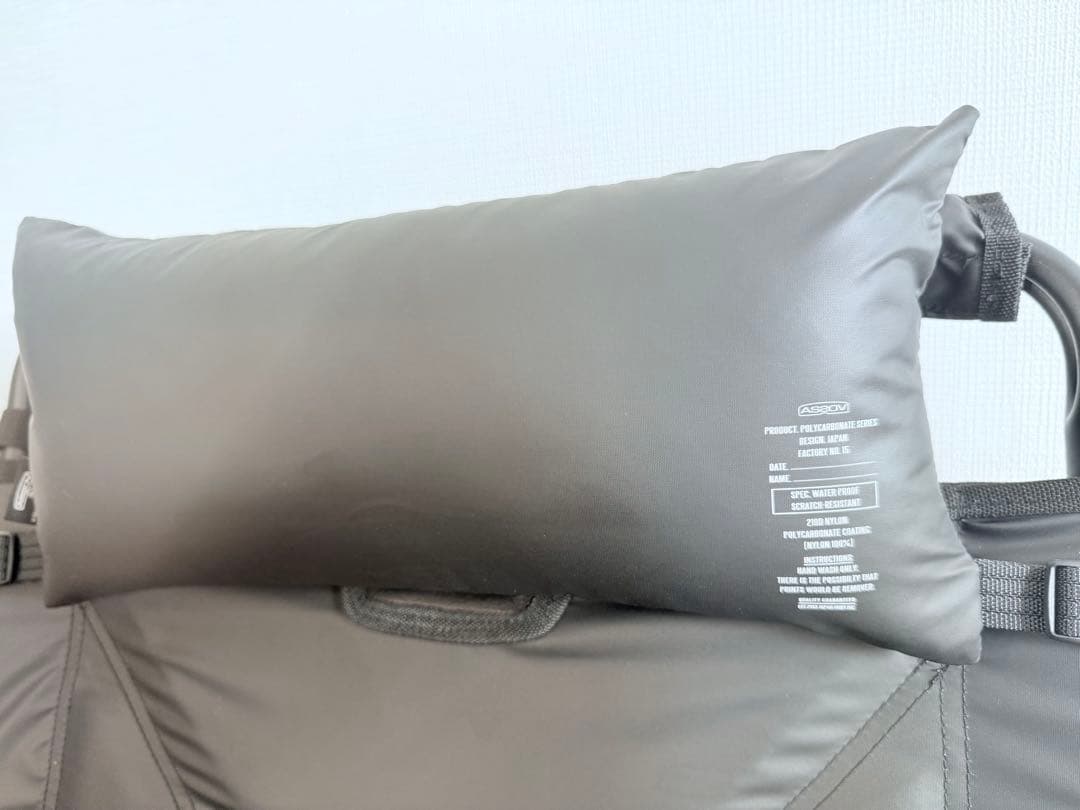 アッソブ リクライニングローバーチェア ブラック クッション付きAS2OV