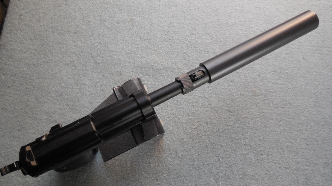 マルゼン　ワルサーP38　ac41ガスガン専用　サイレンサー　差し込みワンロック