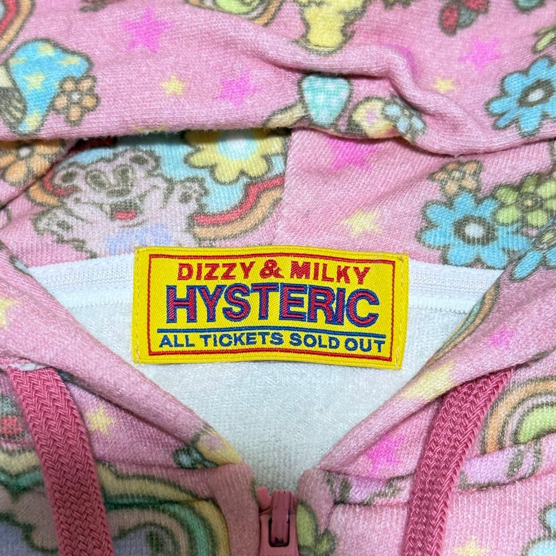 【希少モデル】ヒステリックグラマー BEAR DREAM 総柄ジップパーカー