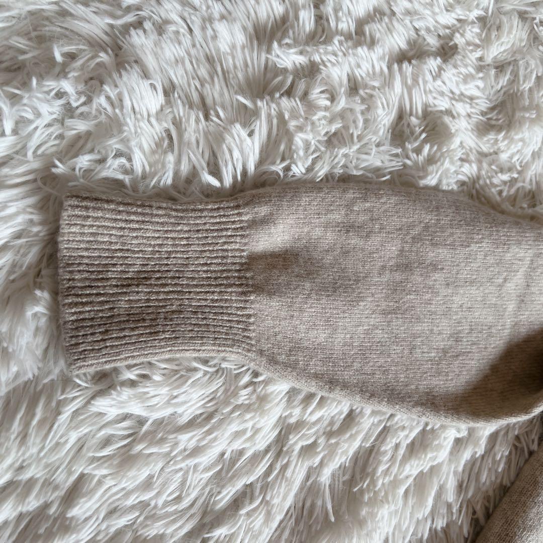 【極美品】FRAMeWORK 圧縮ウールフードプルオーバー　カシミア　ウール