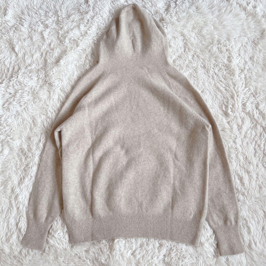 【極美品】FRAMeWORK 圧縮ウールフードプルオーバー　カシミア　ウール