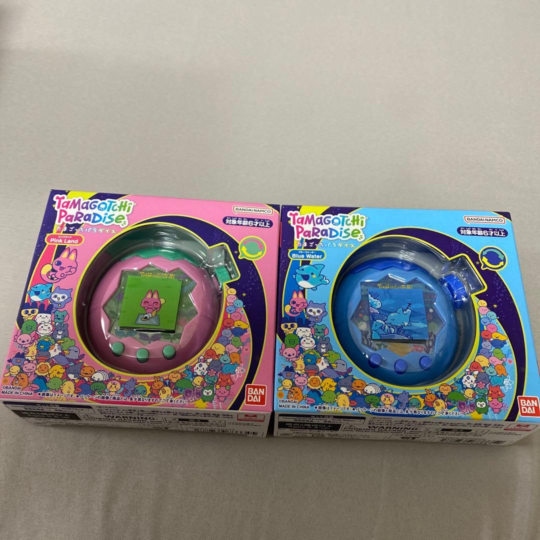 【新品未開封】たまごっちパラダイス pinklandとBlueWater セット