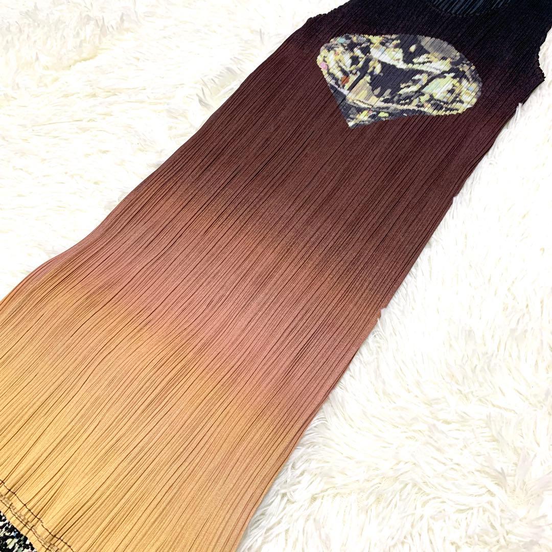 【90s セットアップ⭐︎】プリーツプリーズ ダイヤ チュニック × スカート