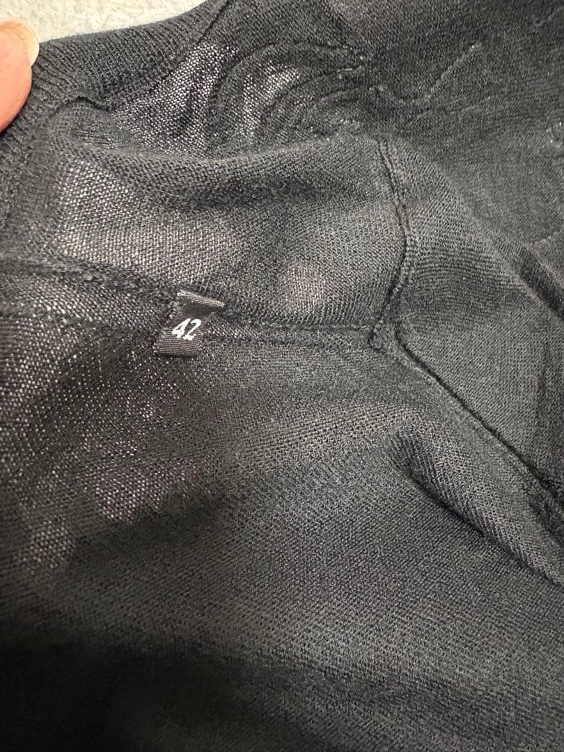 ドルチェ&ガッバーナ 黒ニットアンサンブルLサイズ